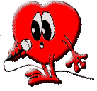 Gif animé coeur parle